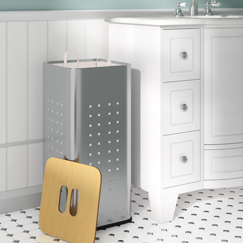 Willa Arlo Interiors Square Laundry Hamper & Reviews Wayfair